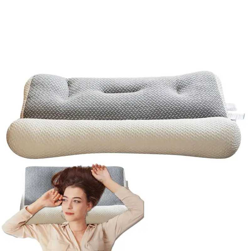 

Ergonomic 3D SPA Massage Neck Pillow Slow Rebound Soft Memory Slepping Cushion Orthopedic Cotton Cervical Neck Relax Pillow