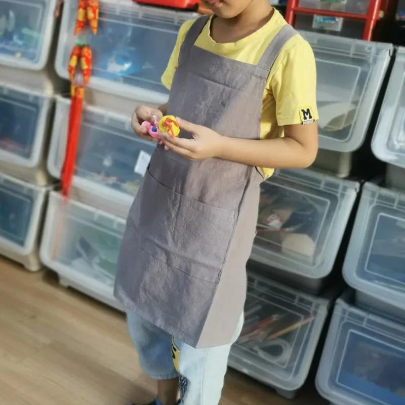 Grembiule da pittura per bambini | 4-8 anni | Grembiule per