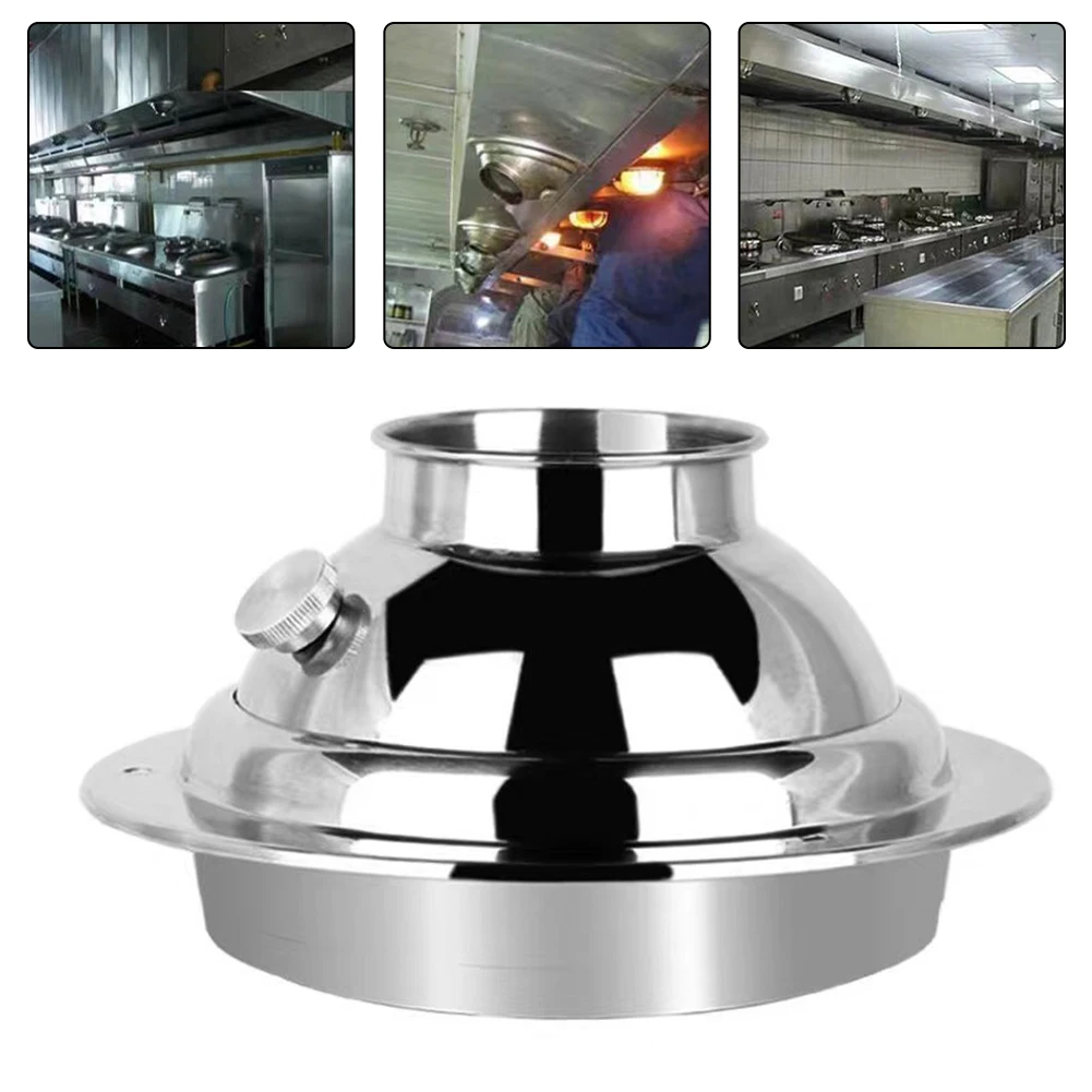 

Flexible Airflow Direction Adjustable Spherical Kitchen Ventilation Outlet in Multiple Sizes (110mm 160mm 200mm)