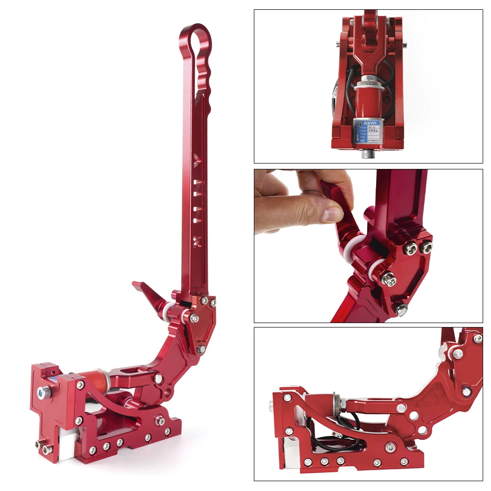 MUGE-PC USB Hydraulic Handbrake SIM For Auto Racing Games G25/G27/G29/G295/T300/T500 Aluminum Adjustable HB033
