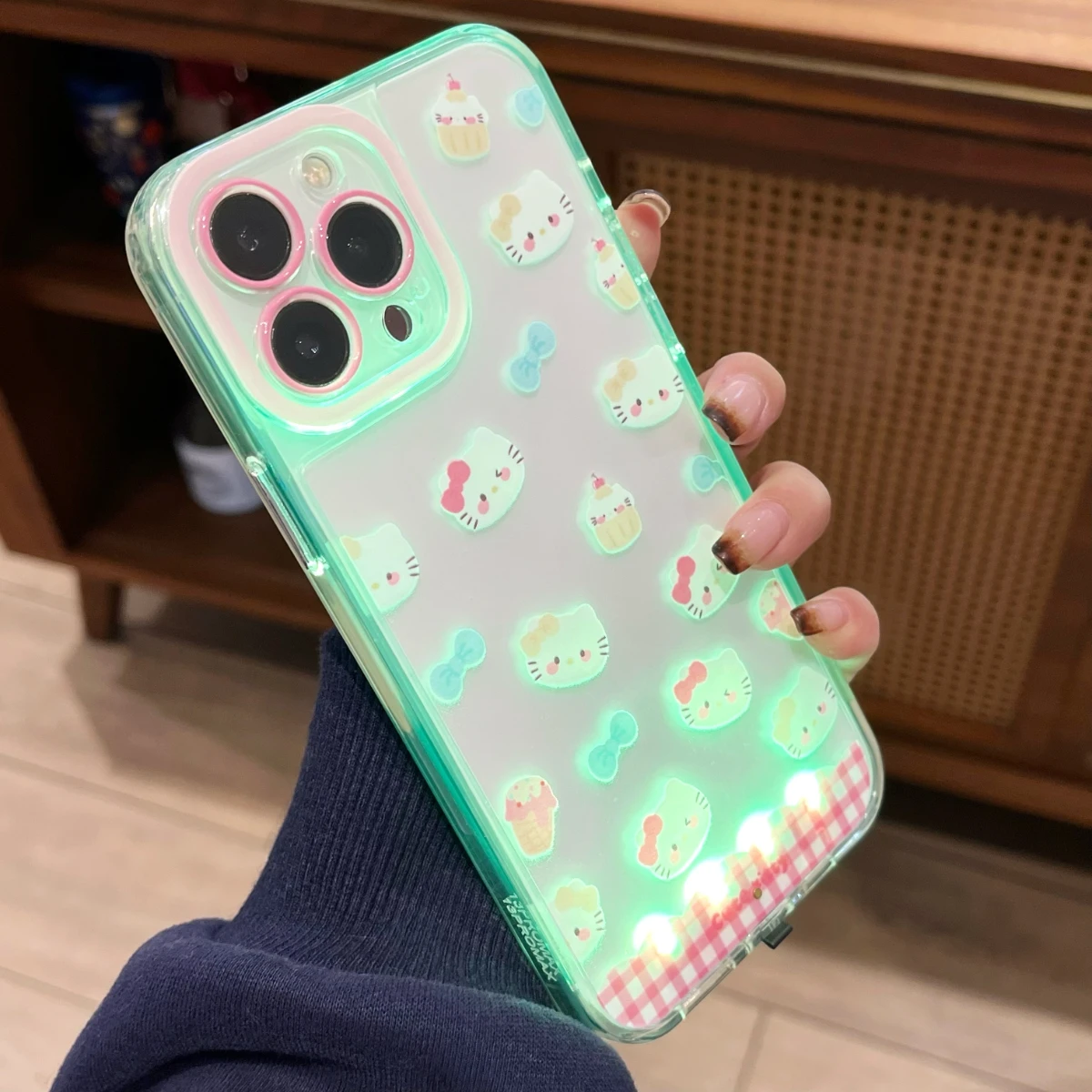 Phone Case For iPhone 16 15 13 12 11 14 Pro Max Plus Light Cover iphone case,phone case,phone protector cover