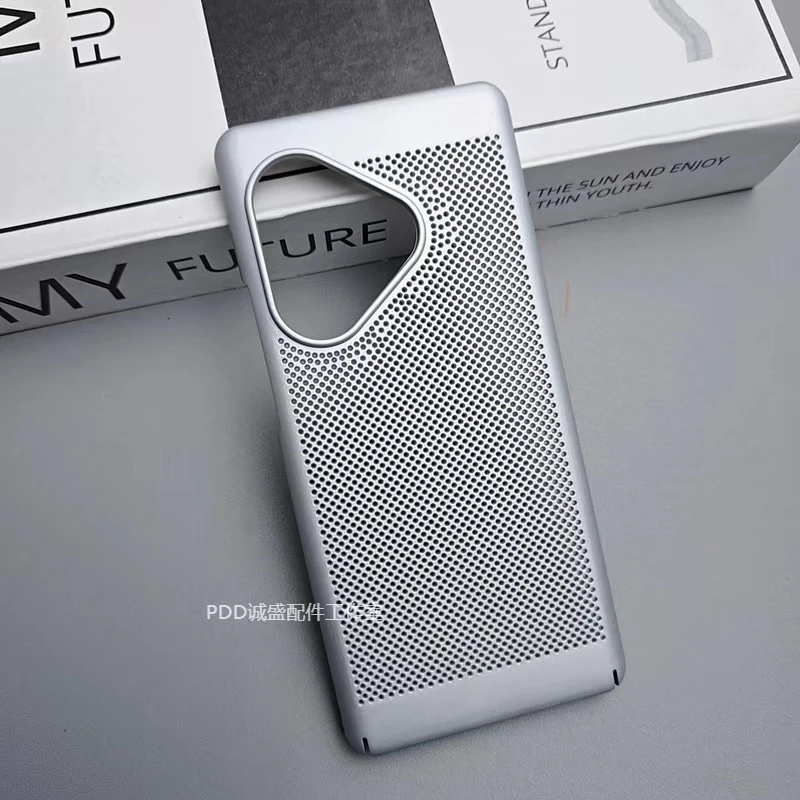 Slim Cooling Fashion Phone Case - Lightweight PC Hard Back Cover with Stylish Bumper Design