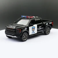 New Ford F150 Raptor Bronco Alloy Car Model Diecast Metal Police Off-road Vehicle Car Model Simulation Collection Childrens Gift 2