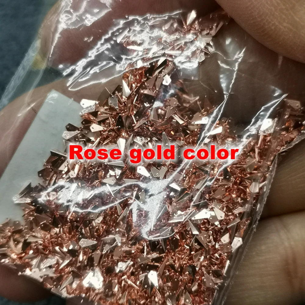 Watch dial hour index 3D pyramid shape metal pin 1.5mmx3.5mm 1.5mmx3mm