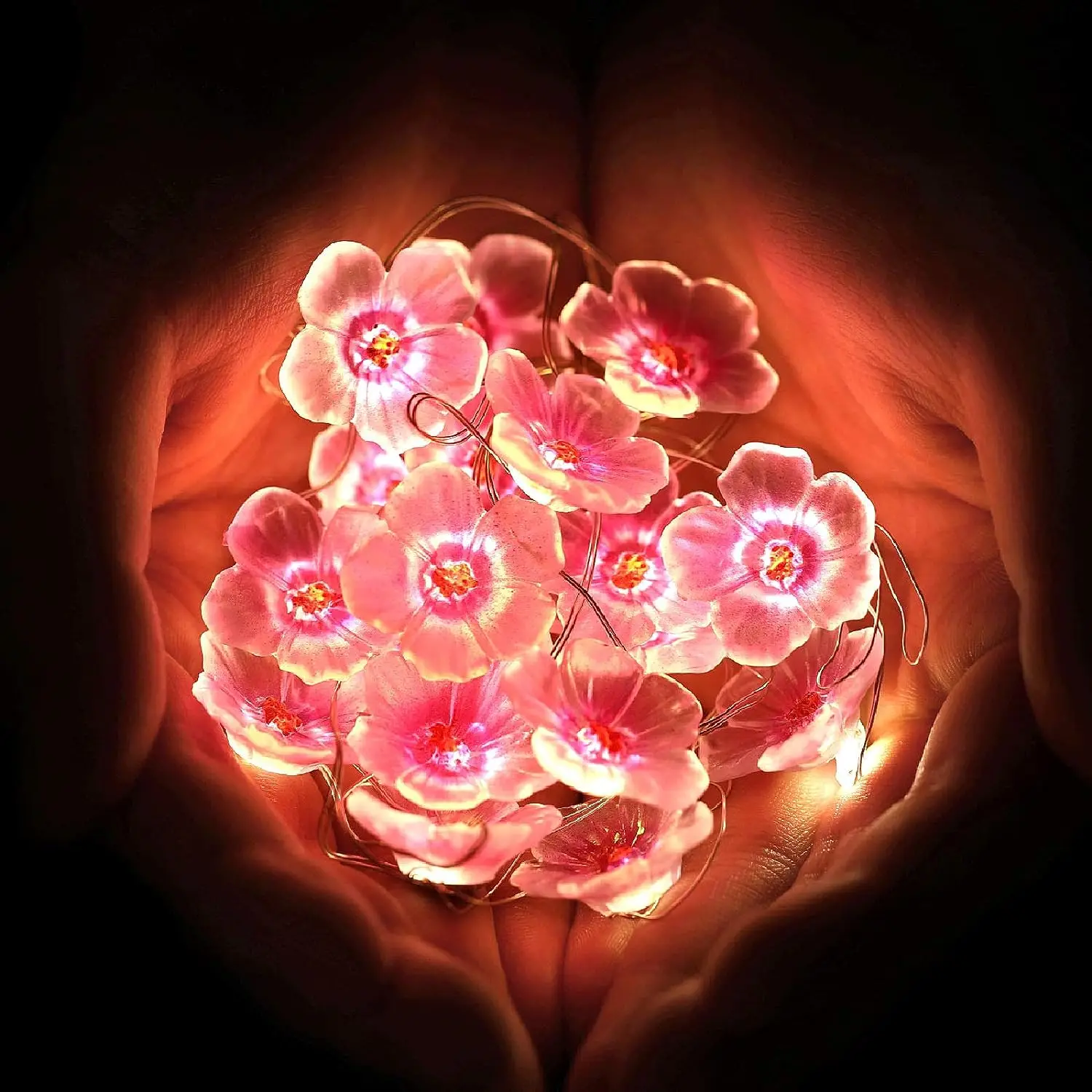 LED Cherry Blossom Light String Outdoor Courtyard lamp String - Main Image