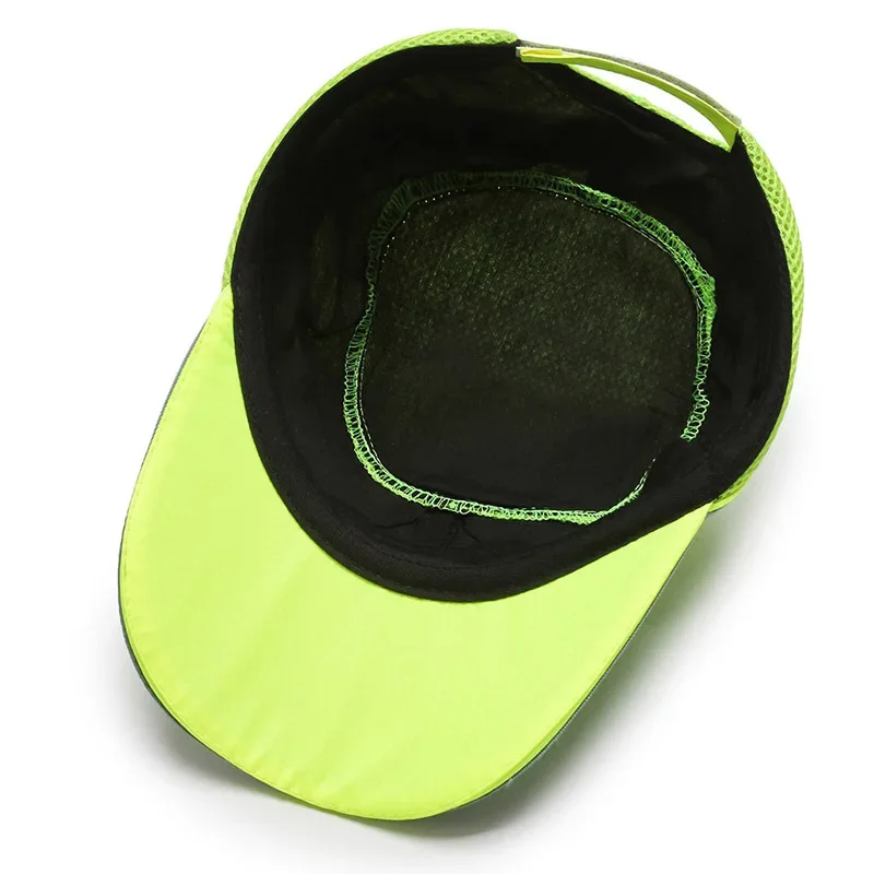 Rood Werk Veiligheid Bump Cap Anti-Collision Hard Abs Inner Shell Beschermende Helm Voor Thuis Werk Fabriek Carrying Hoofd bescherming