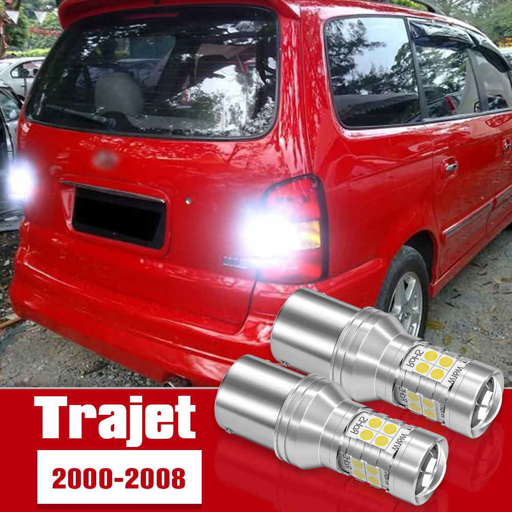 

2pcs LED Accessories Reverse Light Bulb Lamp For Hyundai Trajet 2000-2008 2001 2002 2003 2004 2005 2006 2007