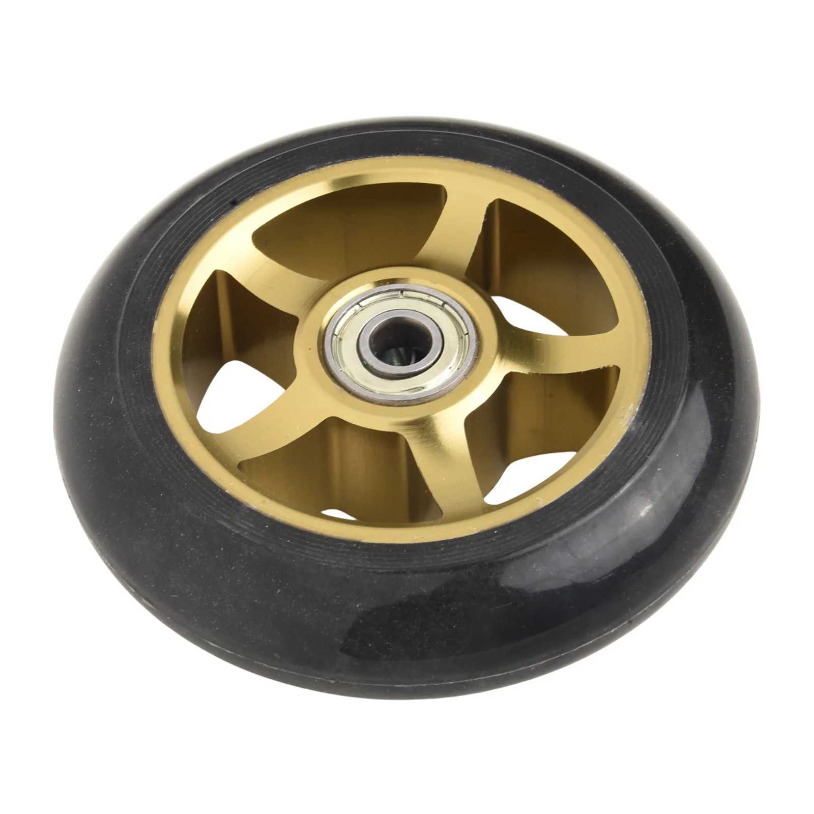 Premium 100mm Pro Scooter Wheels with High Elasticity and Aluminum Alloy Hub