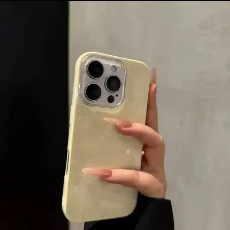 Luxury Soft Bling Glitter Shockproof Phone Case with Silicone Bumper Cover