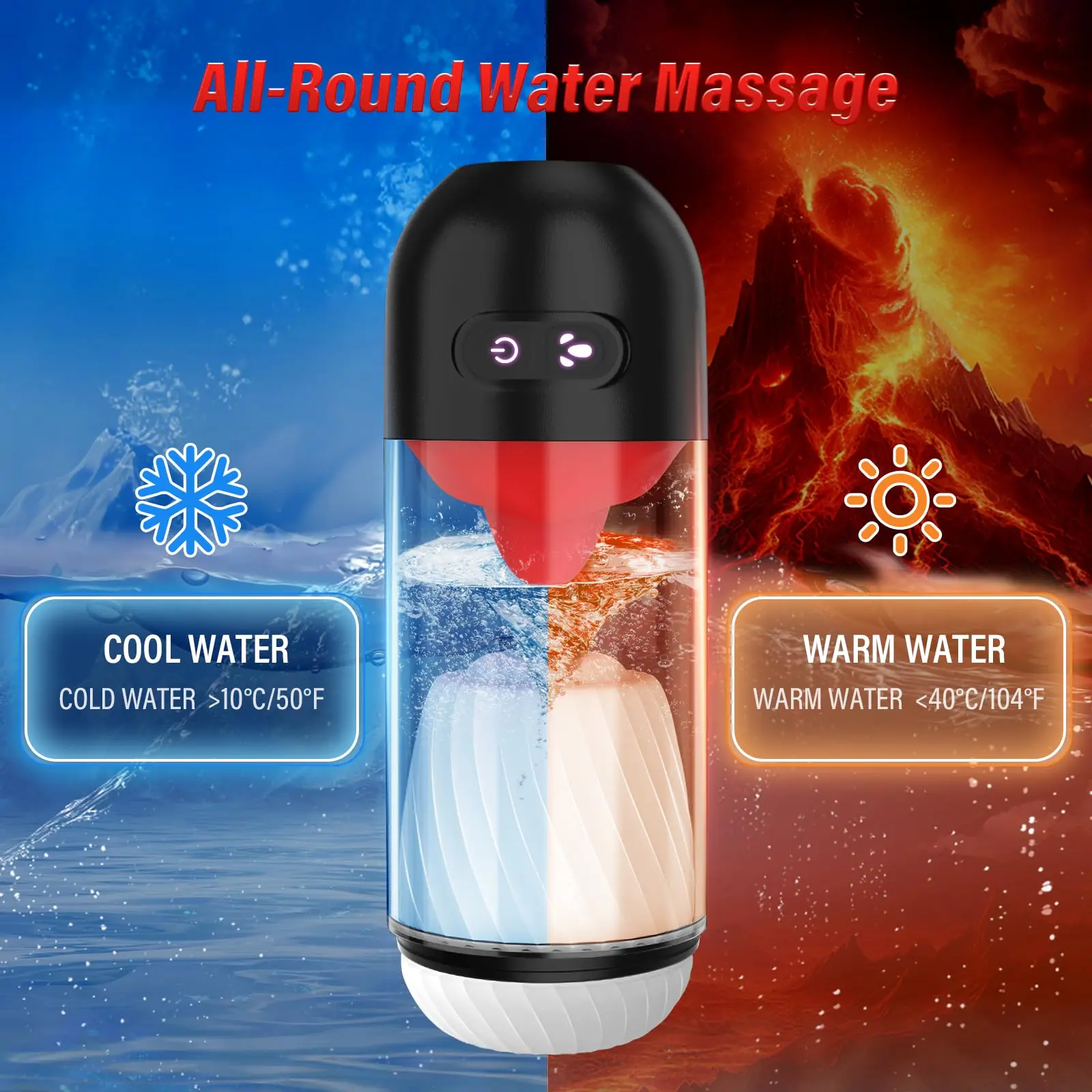 Male Masturbator Sex Toys for Men Penis Vibrator with APP Penis Pump with 9 Vibrating & 360&deg; Tongue Licking Adult Sex Product male masturbator,male masturbator cup,male masturbation aid