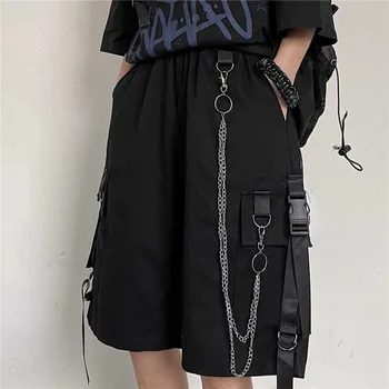 Wide Leg Shorts Men Short Oversize Vintage Men's Shorts for Summer Clothing Mens Sports Bermuda Running Workout Cargo Pants 1