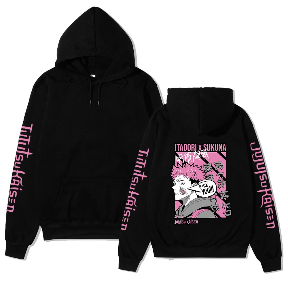

Jujutsu Kaisen Graphic Hoodie Long Sleeve Sweatshirts Hoodie Pullovers Cloth
