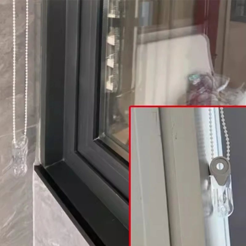 Transparents Chain Cord Weight Tension Device Vertical Blinds and Roller Shade Handle 8Pcs
