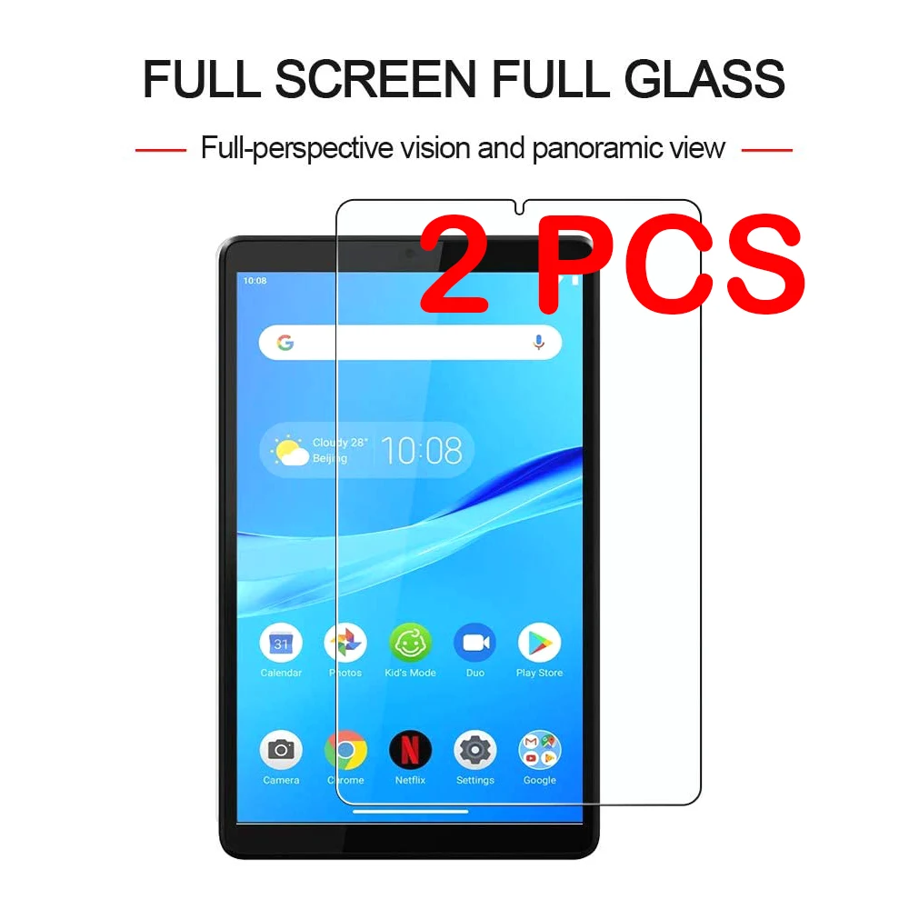 Vidro Temperado para Lenovo Tab m8 Tb8505 Tb9506 Tb-8705 8.0 Filme de Tela para Lenovo Tab m7 Tb7305 Tb-7306 7.0 Filme de Vidro 9h