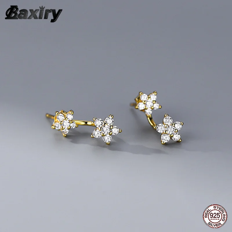 Boucles D'oreilles Cerceau En Cristal Avec Plaqué Argent 925 - Pour Hommes Et Femmes - Style Pendantes