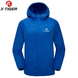 Windproof Reflective Lightweight Cycling and Hiking Jacket - XXXL (XM-CGY-16203)