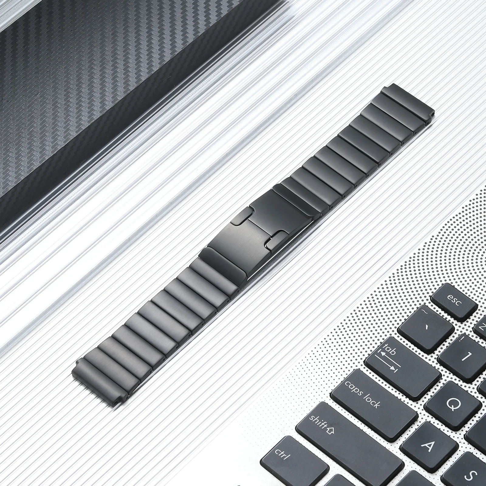 Stainless Steel 22mm Metal Bracelet Link Band