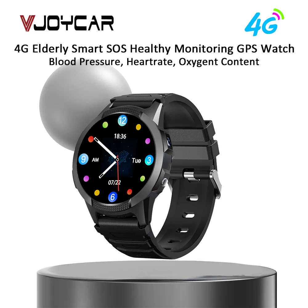 4G Personal Gps Tracker Watch Sos Alarm Videochiamata Bidirezionale Smart Wrist Per Studenti Anziani