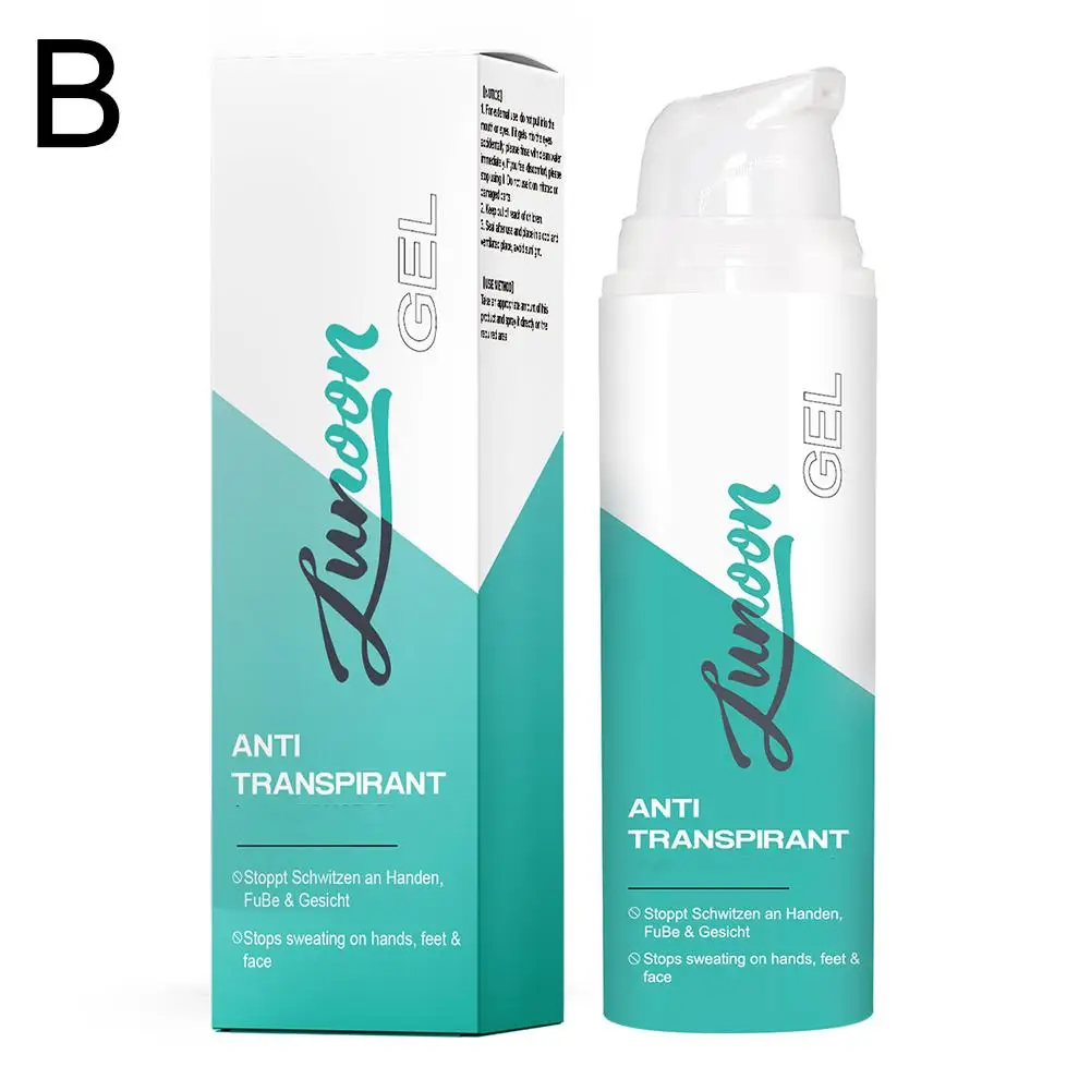 Antiperspirant deodorant spray underarm deodorant Gel 50ml Against Sweaty Hands, Sweaty Feet And Sweating On The Face Against Heavy Sweating On The Head for Adult