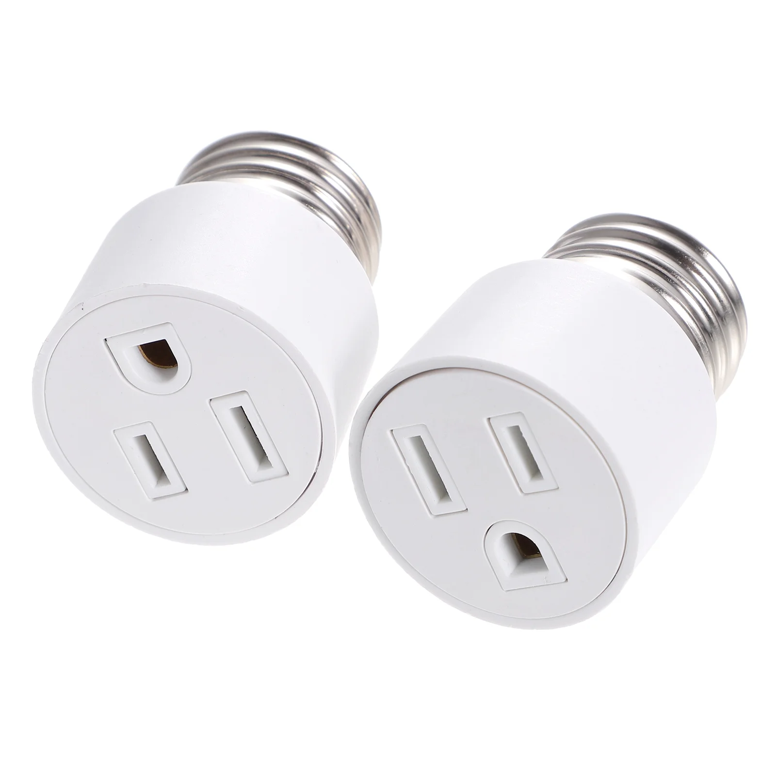 2 Pcs USB E27 Converter Bulb Light LED Bulbs Lightbulbs Abs Copper Socket Outlet Adapter led lights lamp holder lamp bulb holder socket converter lamp base lamp socket adapter led lamp base diy lighting accessories