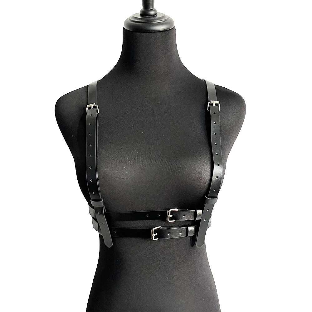Harness Woman Belt Bondage Chest Harness Leather Lingerie Sexy Corset Gothic Clothes Women Sexy Underwear Fetish Suspenders Secaabf9969e8434c8ea43647e3dd9fee2