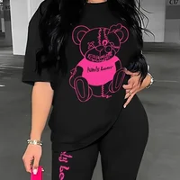 T-shirts à manches courtes pour femmes, marque de mode européenne et américaine, hauts imprimés, nouveau Design, été 1