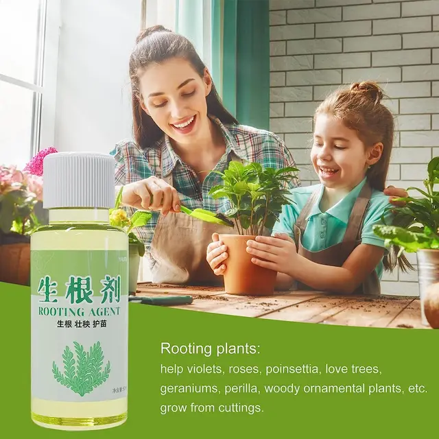 Növényi Gyökérhormonok, Nagy Teljesítményű Szerves Gyökér | 50 Ml Folyékony Fa Stimulátor A Transzplantációkhoz, Gyökérnövekedés, Tre - Image 6