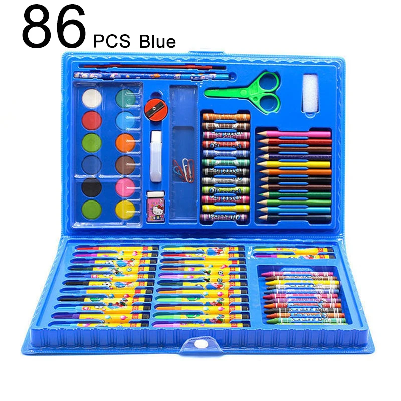 86 pcs 42 pcs Kids Coloring Set Painting Water Color Crayon Drawing Set Art Set  Children Drawing Set