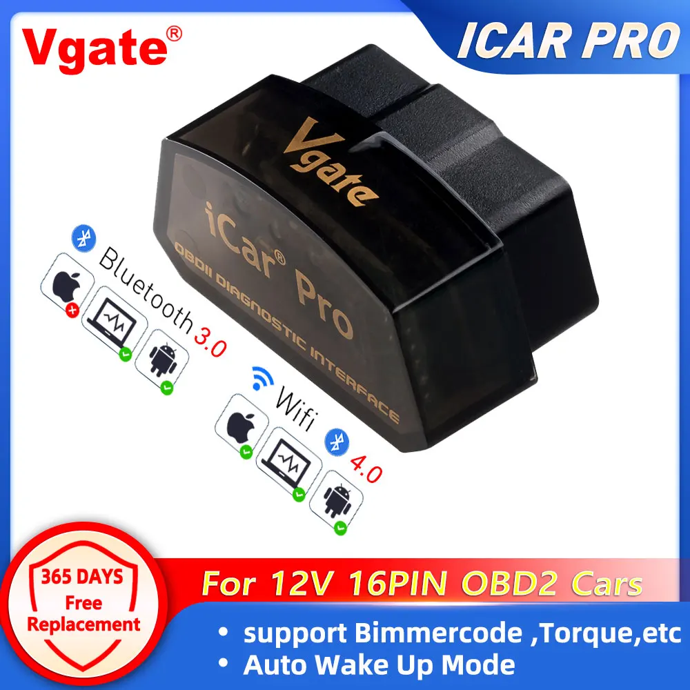 Obd Code Reader Vgate iCar pro Bluetooth Android/PC/IOS
