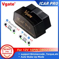 Vgate iCar pro bluetooth 3.0/4.0/WiFi Android/PC/IOS supports Auto Wake Up Mode Elm327 V2.1 OBDII Code Reader Diagnostic tool 1