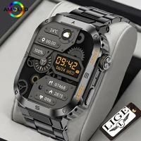 LIGE 2025 montre intelligente militaire robuste et Durable Ip68 étanche 2.01 ''écran HD montre intelligente vocale Bluetooth pour Android IOS 1