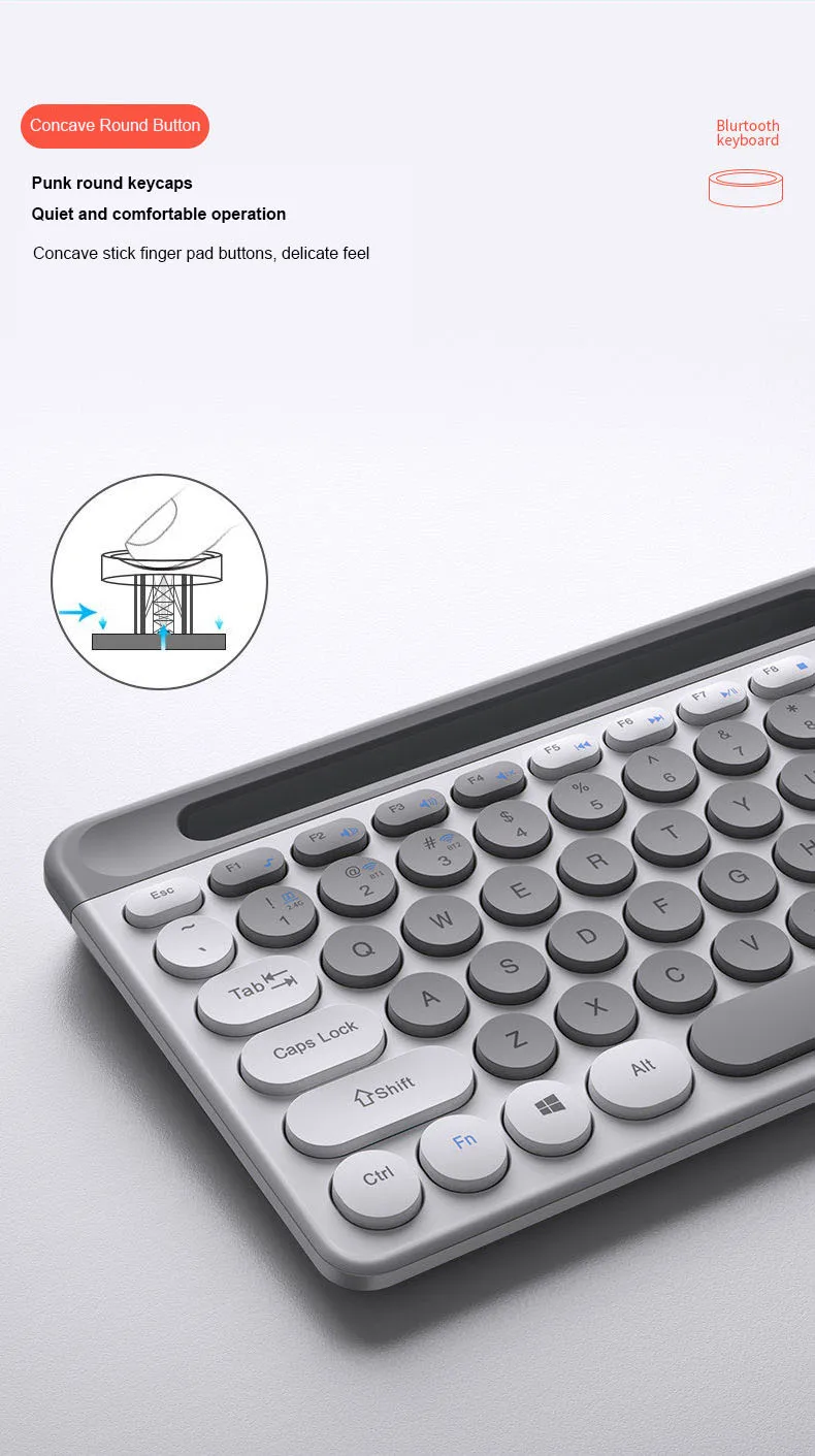 teclado sem fio bluetooth mouse de tamanho completo mini teclado conjunto para computador portátil tv ipad macbook android mouse sem inalámbrico