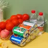 Home refrigerator storage box popular PET large capacity storage basket, beverage cola beer storage shelf 3