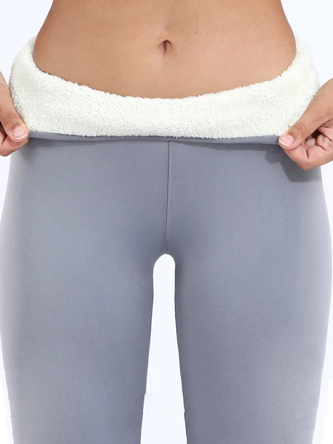 Women Pants Warm Winter Thick Velvet Legging High Waist Black Leggings Compression Thick Lamb Wool Pants Cold Resistant Pants - Image 10