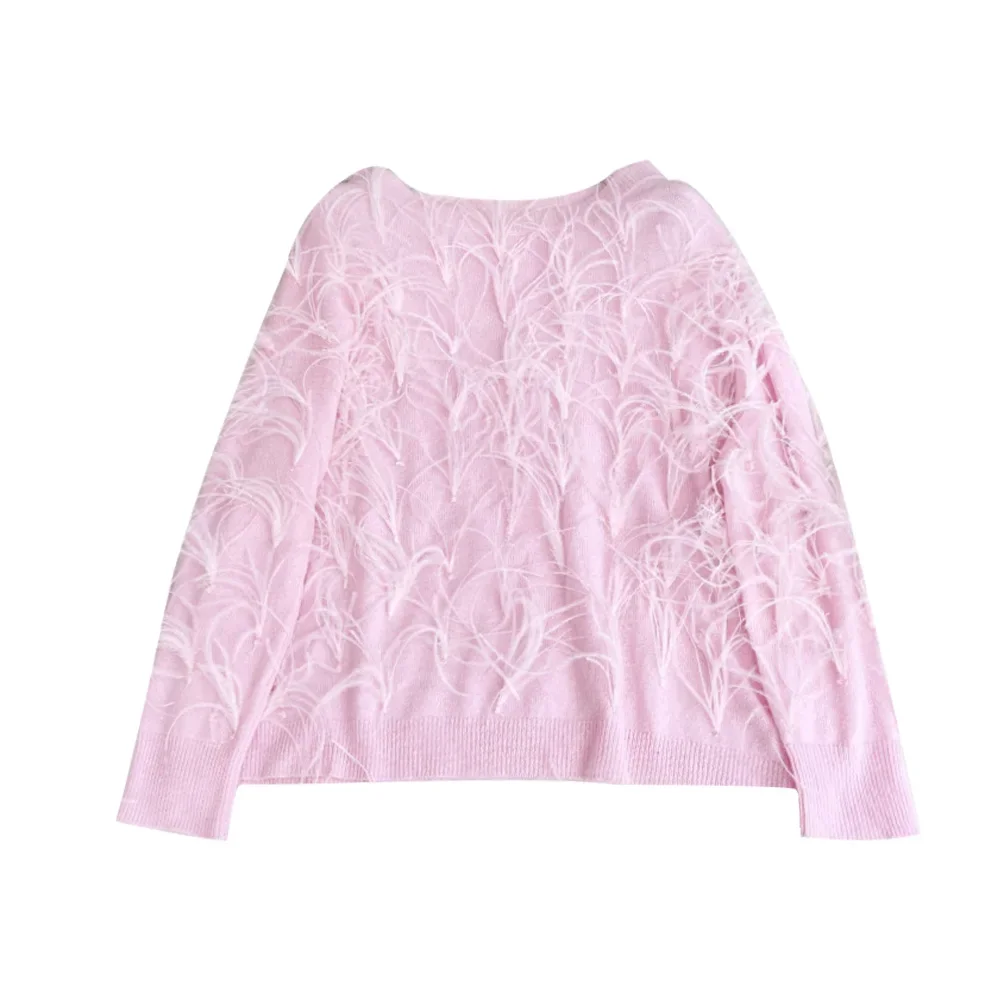 Рисунок 3 - NIGO Женская мода страусиное перо