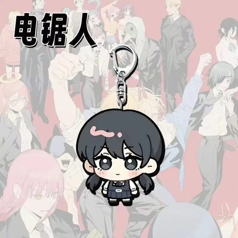 Chainsaw Man Acrylic Keychain Anime Figure - Cosplay Backpack Decoration Pendant & Holiday Gift