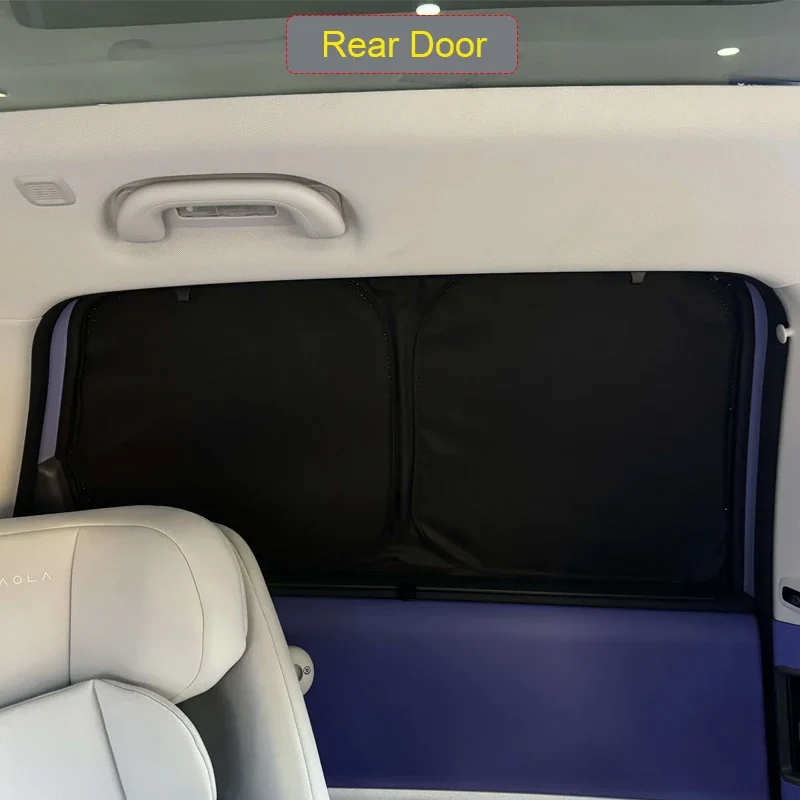 Car Black Windows Privacy Sunshade Anti Uv Heat Insulation For Arcfox Kaola S 2024 2026 Auto Protect Cover Interior Accessories, Alina Gadgets