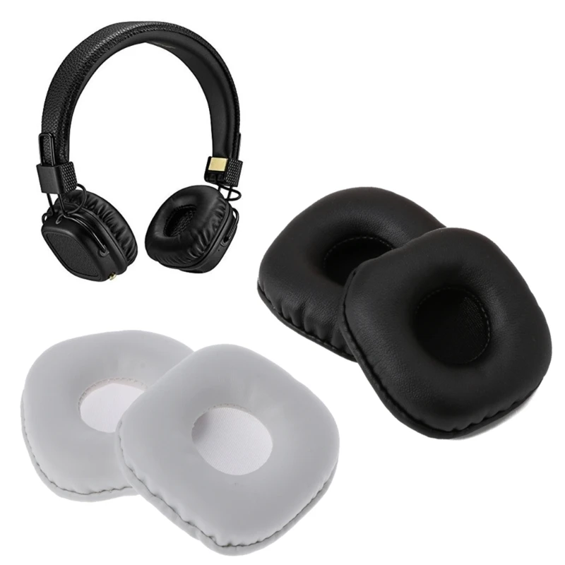 

Easily Replaced Ear Pads forMARSHALL I II Headphone Thicker Foam Covers Sleeves Earpads Props