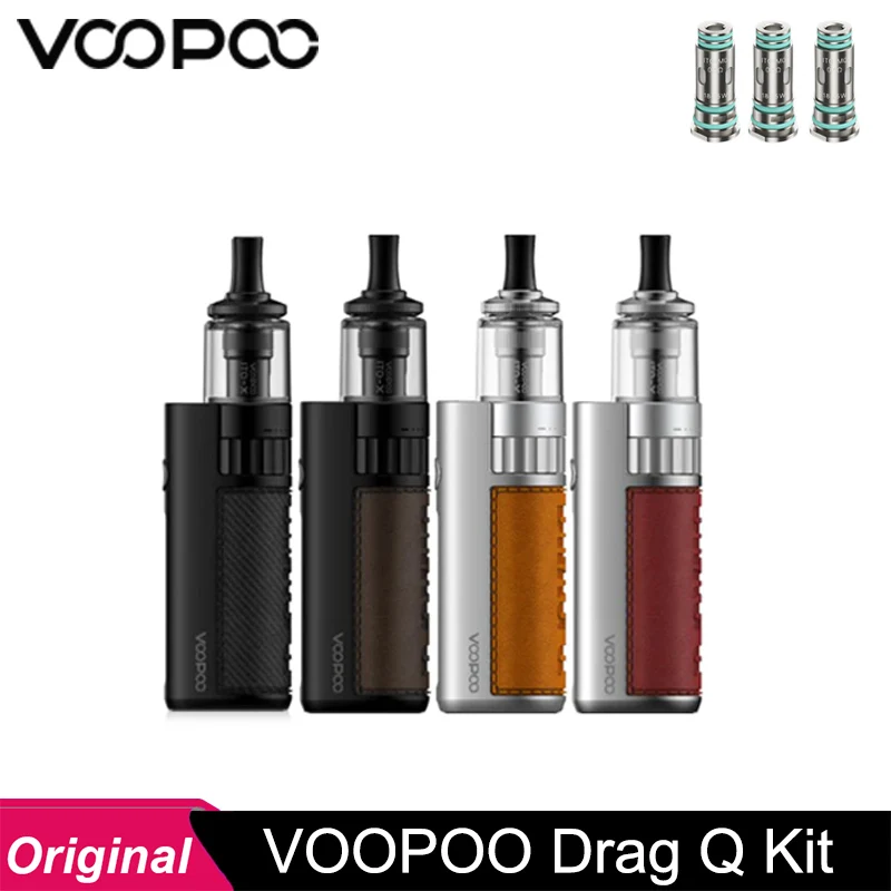 Tanie Oryginalny VOOPOO Drag Q zestaw do e-papierosa 1250mAh bateria 3.5ml sklep