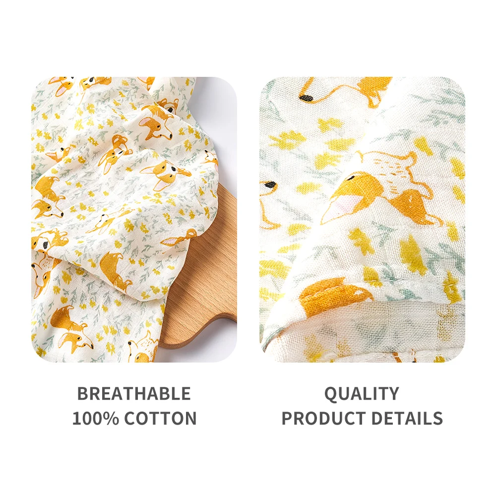Super Soft Muslin Swaddle Feeding Burp Cloth muslin towel muslin burp cloth muslin feeding towel 60*60cm 5Pcs/set Newborn Soft Bamboo Cotton Baby Face&Hand Wash Wipe HappyFlute
