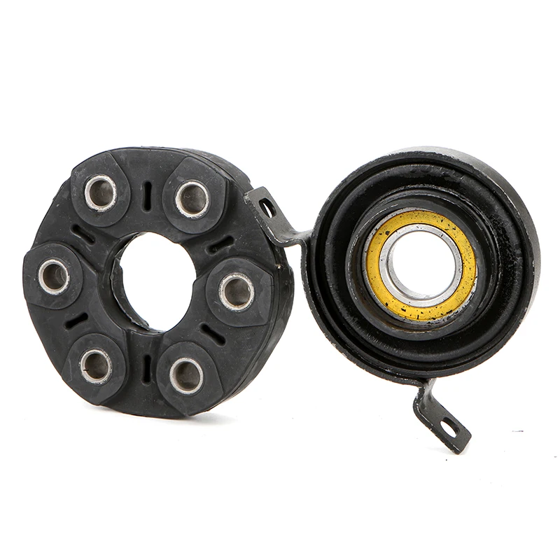 

1 Set Driveshaft Center Bracket Support Bearing Flex Joint Disc Kit for BMW E53 X5 3.0i 4.4i 4.6is 4.8is 26121229726 26111229360