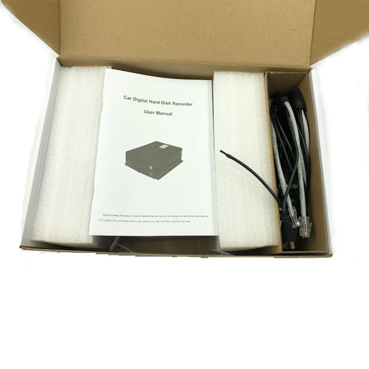 4채널 AHD + 4채널 IPC 1080P 트럭 스쿨버스 하이브리드 모바일 DVR (3G 4G GPS 감시 시스템용)