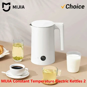 NEW MIJIA Constant Temperature Electric Kettles 2 LED Digital Display 4 Thermos Modes Water Teapots for Travel Heating Kettle 1