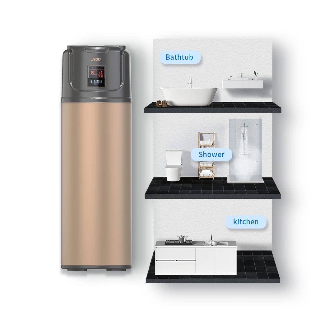 

JNOD R134A все в одном тепловой насос 53 галлона бытовой тепловой насос для горячей воды водонагреватели воздушный тепловой насос