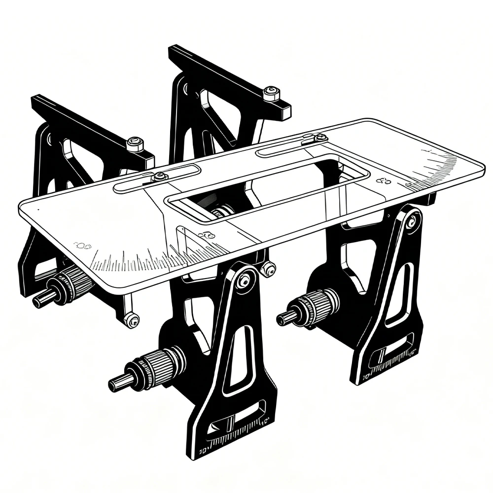 Châssis de course en alliage d'aluminium pour voiture RC drift 1/24 LOSI Micro-B 1/28, détail des fixations