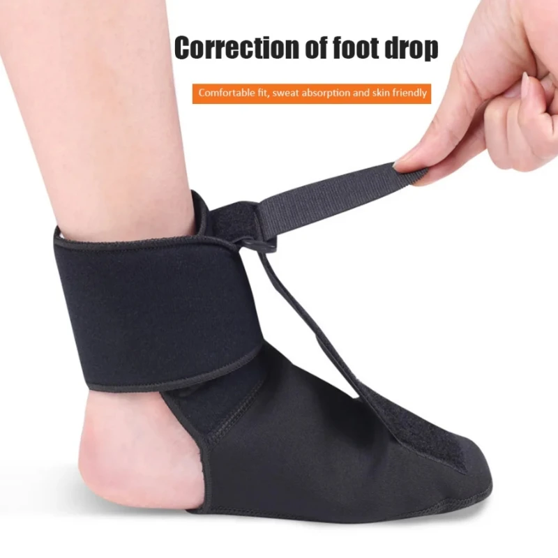 Adjustable Plantar Fasciitis Night Foot Splint Drop Orthotic Brace Elastic Dorsal Night Splint Foot Rehabilitation Stretch Strap plantar fascia brace