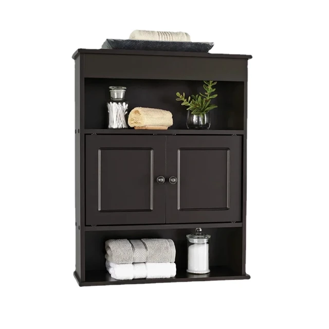 Bathroom Storage Cabinets Doors Shelves  Bathroom Wall Mounted Storage  Cabinets - Bathroom Shelves - Aliexpress