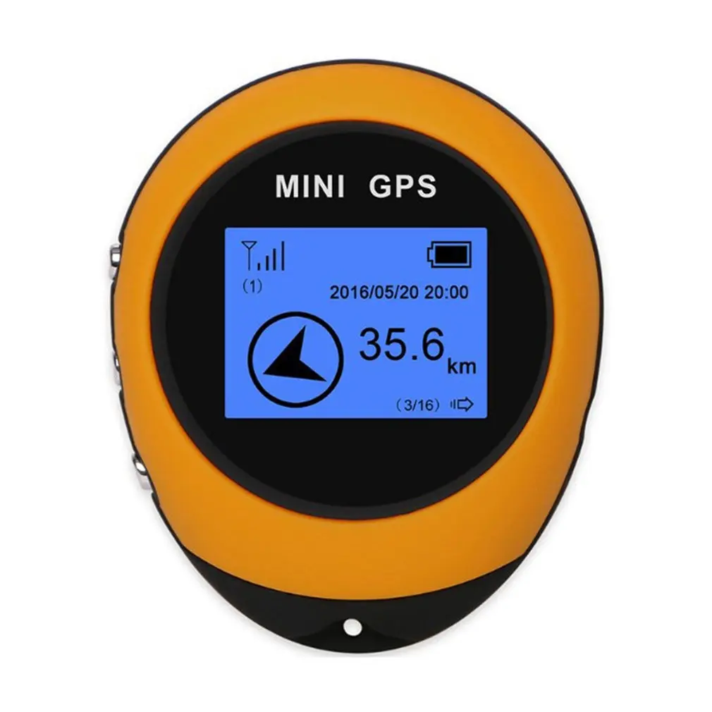 GPS Positioner Handheld Navigation Compass Outdoor Sport Travel Hiking Locator Buckle Design Satellite gps tracking device