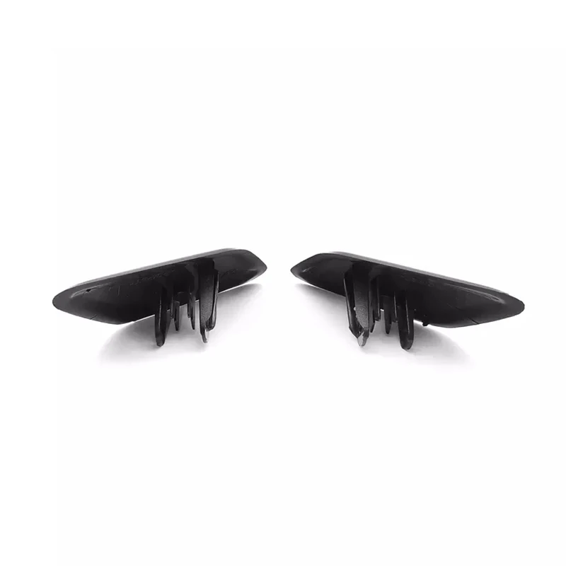 Car Front Headlight Washer Nozzle Cover Cap 1 Pair Fit For Volvo C30 2010-2013 Water Spray Cover