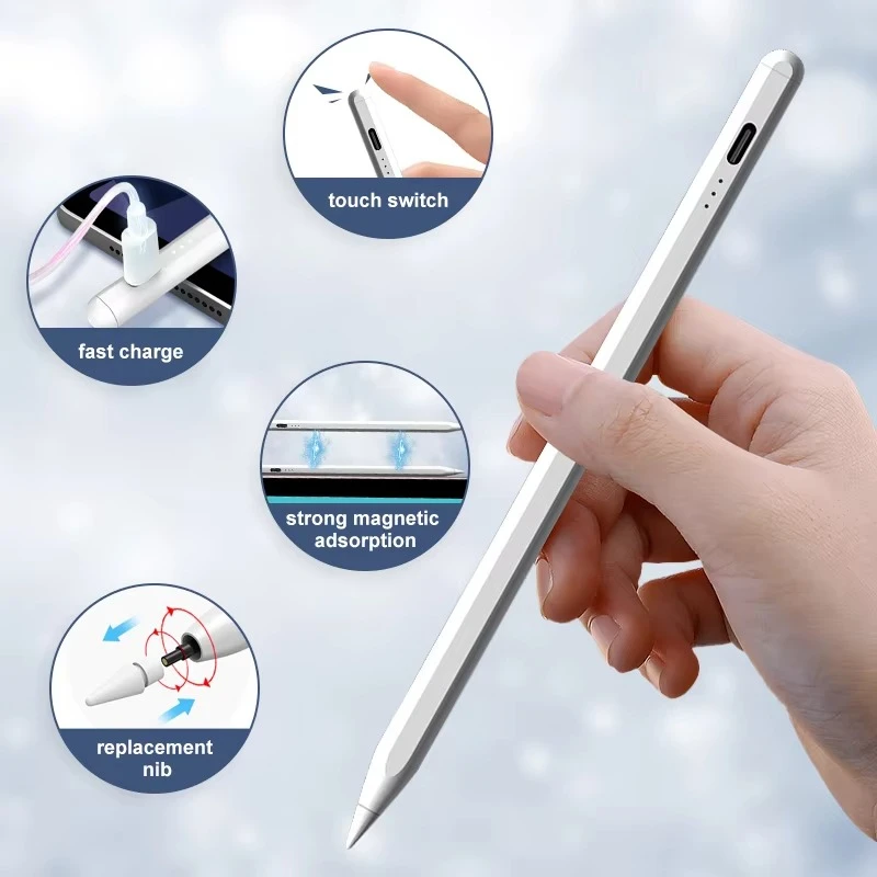 Enhanced Stylus Pen for iPad and Apple Pencil